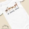 So deerly loved baby onesie® Deer baby gift Hunting baby gift Woodland baby shower gift Deer baby bodysuit Cute woodland baby - Image 2