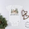Home is where Mama is Baby Onesie® Cute Deer New Baby Shower Gift- Woodland Baby Gift Deer Baby Bodysuit Hunting Baby Gift - Image 2
