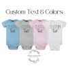 il_fullxfull.6613886248_36k6.jpg Personalized Custom Text Baby Onesie® Bodysuit-Unique Baby Shower Gift-Personalized Baby Clothing-Pregnancy Announcement Onesie®-Custom logo