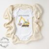 Easter Bunny Eggs-cavator Baby Onesie® Cute Bunny & Excavator Easter Design Baby Outfit Bunny Graphic-Punny Clothes Spring Baby