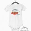 il_fullxfull.5933580932_60lj.jpg Loved from my head tomatoes baby onesie® Garden baby gift Vegetable baby garden shower gift