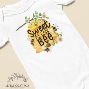 Bee Birthday Onesie® Baby Girl First Birthday Bee Baby Shower Gift Bee Baby Onesie® Gift