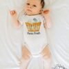 il_fullxfull.5962968924_bemm.jpg Farm Fresh Baby Onesie® Cute Chicken Baby Bodysuit Local Egg Dealer Outfit Farm Baby Shower Gift Country Baby Clothes