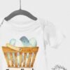 il_fullxfull.5962968932_tuiq.jpg Farm Fresh Baby Onesie® Cute Chicken Baby Bodysuit Local Egg Dealer Outfit Farm Baby Shower Gift Country Baby Clothes