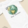 il_fullxfull.5979099654_ou4x.jpg Tiny Traveler Baby Onesie®- Travel Baby Announcement- World Traveler Baby Onesie®- Travel Baby Shower Gift- Traveling Adventure Baby Shower