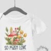 So Mush Love Baby Onesie® Woodland Toadstool Baby – Mushroom Lover Infant Outfit – Whimsical Nature Bodysuit-Mushroom Baby Bodysuit