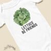 il_fullxfull.5981585475_ovhk.jpg Garden Baby Shower Gift Lettuce Be Friends Baby Onesie® Cute Gardening Bodysuit Vegetable Garden Baby Outfit Veggie Baby Gift