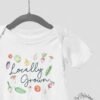 Locally Grown baby Onesie® Vegetable garden baby gift Garden baby bodysuit Gardening baby shower gift Farmers market baby gift