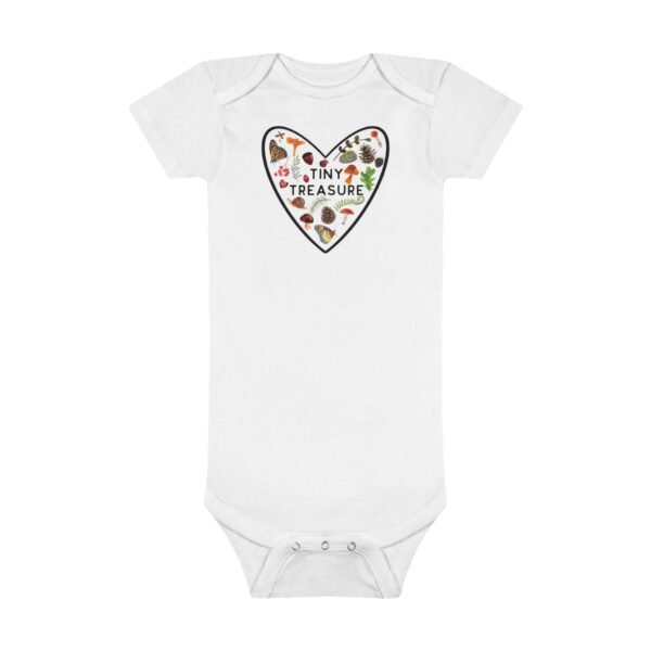 Tiny Treasure Onesie®- Nature Baby Onesie®- Woodland Baby Shower- Forest Forager Onesie®- Outdoorsy Baby- Nature Lover- Camping Baby- Hiking - Image 7