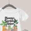 il_fullxfull.6247400829_347u.jpg Plant Baby Onesie® Mommy's Garden Helper Plant Baby Shower Gift Plant Lover Baby Shirt Baby Girl Onesie® Boho baby Hippie Baby Gift