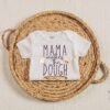Mama Makes The Dough Baby Onesie® Sourdough Gift Funny Bread Baking Shirt Baking Baby Outfit Cooking Baby Clothes Baking Baby Shower Gift