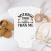 Nothing Smore Cuter Than Me Baby Onesie® Smore Baby Shower Gift Camping Baby Shirt Cute Funny Camping Kids Tees Fall Baby Outfit