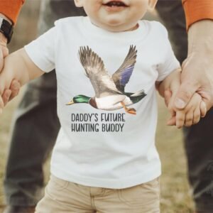 Daddy's Future Hunting Buddy Onesie® Duck Hunting Baby Gift Mallard Duck Bodysuit Hunting Themed Baby Clothes Outdoor Baby Outfit