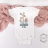Funny Baby Shower Gift Rustic Moose Onesie® Woodland Newborn Outfit Outdoor Baby Clothes Forest Animal Bodysuit