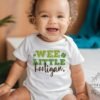 Wee Little Hooligan Baby Onesie® Irish Fun & St. Patrick’s Day Charm-Shamrock Design Cute Irish Baby Outfit - Image 8
