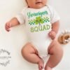 St. Patrick’s Day Baby Onesie® - Shenanigans Squad Shamrock Outfit- Irish-Lucky-Toddler Shirt-Shamrock Baby Shirt-St. Paddy’s Baby Bodysuit - Image 5