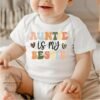 Aunties is my Bestie Baby Onesie®-Funny Aunt Baby Bodysuit-Funny Baby Clothes-Niece outfit-Bestie Baby Gift-Auntie Baby Reveal-Aunt Gift - Image 4