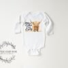 il_fullxfull.6662155678_l13z.jpg Holy Cow I’m Cute Baby Onesie® Highland Cow Western Baby Bodysuit Baby Gift Farm Themed Shirt-Baby Shower Rustic Birthday