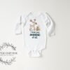 Funny Baby Shower Gift Rustic Moose Onesie® Woodland Newborn Outfit Outdoor Baby Clothes Forest Animal Bodysuit