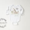 Woodland Baby Shower Gift Custom Wolf Onesie® Personalized Howling Wolf Bodysuit Forest Animal Baby Outfit Rustic Newborn Clothes
