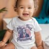My First President Baby Onesie® Patriotic Newborn Outfit USA Election Baby Shirt Fourth of July Baby Gift Political Baby Bodysuit Vote