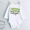 Wee Little Hooligan Baby Onesie® Irish Fun & St. Patrick’s Day Charm-Shamrock Design Cute Irish Baby Outfit - Image 5