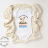 Future Bookworm Baby Onesie® Reading Themed Design-Cute Baby Outfit Future Bookworm & Book Stack Graphic Little Readers Whimsical Book Worm