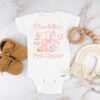 First Chapter Personalized Girl Baby Onesie®- Book-Themed Baby Bodysuit-Floral Book First Birthday Shirt-Story-Themed Baby Birthday Outfit