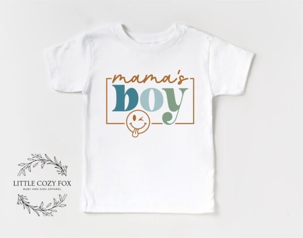 Mama’s Boy Baby Onesie® Trendy Boho Bodysuit Cute Newborn Outfit Playful Baby Shower Gift Stylish Family Photo Clothes - Image 5