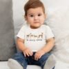 So deerly loved baby onesie® Deer baby gift Hunting baby gift Woodland baby shower gift Deer baby bodysuit Cute woodland baby