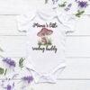 il_fullxfull.6696448690_51sd.jpg Mama's Little Reading Buddy Onesie® Cute Baby Gift Book Lover Baby Outfit Woodland Theme Baby Bodysuit