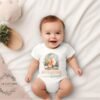il_fullxfull.6703711840_ov6r.jpg Personalized Woodland Fox Baby Onesie® Custom Name Forest Theme Outfit