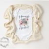 Floral Camera Baby Onesie®'Mommy's Assistant' Cute Photographer Baby Outfit Photo-Loving Families-pregnancy announcement Vintage Camera