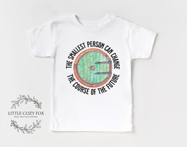 Fantasy Inspired Quote Whimsical Baby Onesie® Storybook Fantasy Gift Hobbit Door Quote Inspirational Baby Quote Design Middle - Image 7