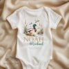 il_fullxfull.6744015593_csql.jpg Personalized Duck Baby OnesieĀ® Custom Name Baby Tee Mallard Baby Shower Gift Nature-Themed Custom Baby Shirt with Duck and Name