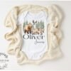 il_fullxfull.6744778743_o5a7.jpg Personalized Forest Animal Baby Onesie® for Nature Lovers Adventure-Themed Baby Gift Woodland Creatures