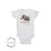 il_fullxfull.6759729907_5q76.jpg Personalized Farmhouse Tractor Baby OnesieĀ® Custom Name Unique Newborn Gift