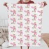 il_fullxfull.6767472117_l66l.jpg Personalized Baby Blanket Cheetah Gift Design Custom Name Cozy Nursery Bedding Gift Animal Theme Nursery