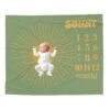 il_fullxfull.6776426603_34bp.jpg Sun Themed Sage Green Baby Milestone Blanket Personalized Sonny Monthly Photo Prop Newborn